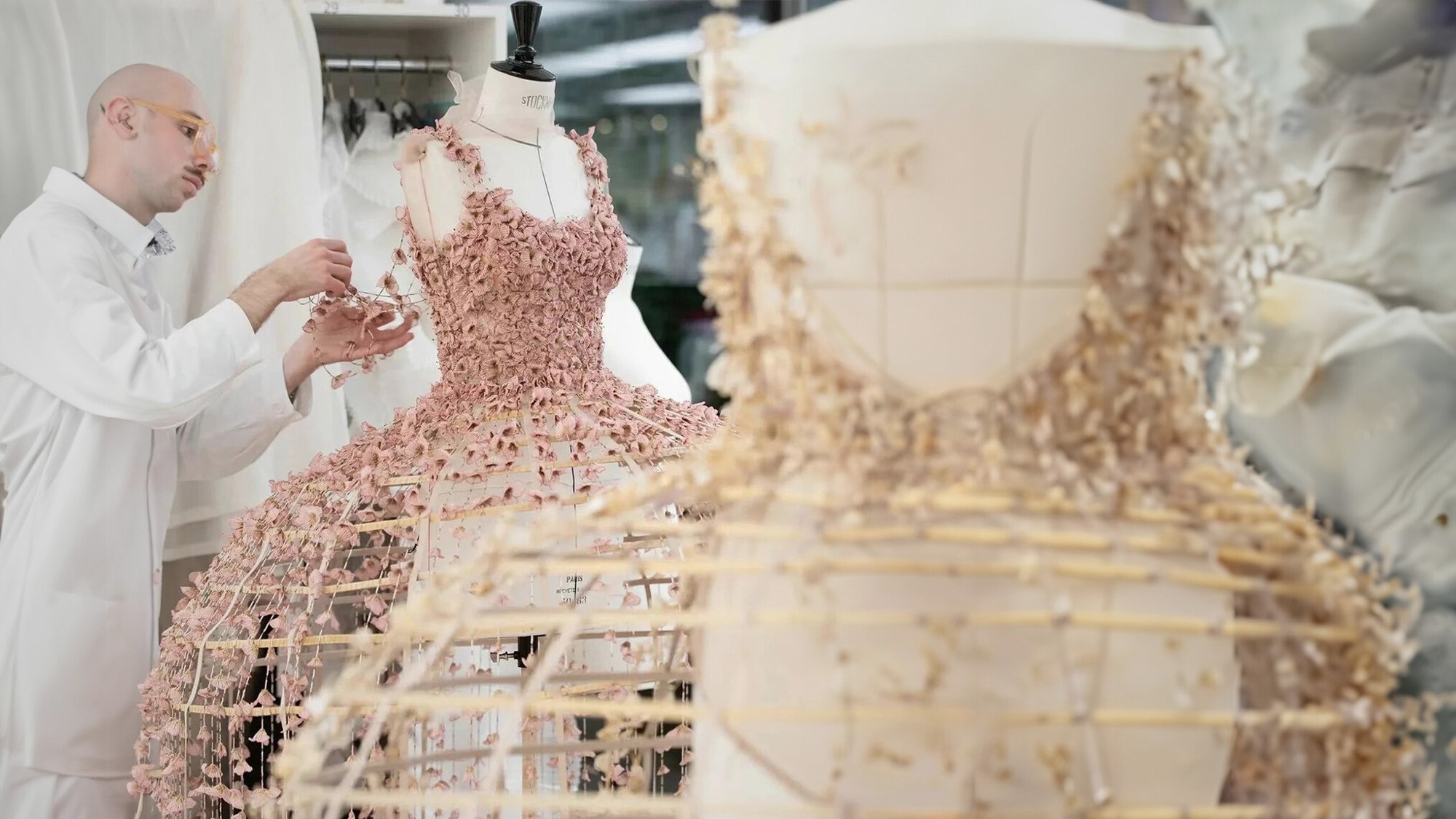 Dior atelier, retail environment design project by Camilla Caccialanza